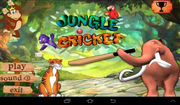 Jungle Cricket screenshot 1