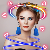 Neon Light Crown Photo Editor – Cool Neon Effects icon