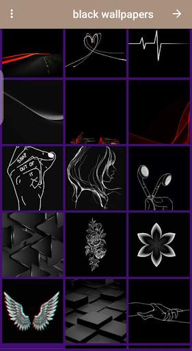 white wallpapers screenshot 4