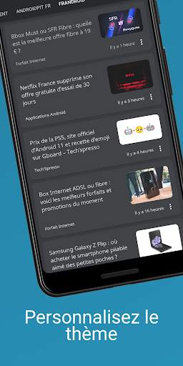 Nouvelles sur Android™ screenshot 4