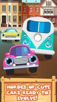 Cartoon Car Evolution Clicker screenshot 1