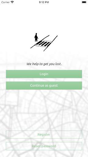 Dérive app screenshot 1