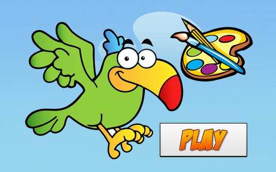 Bird Coloring Book for Kids screenshot 4