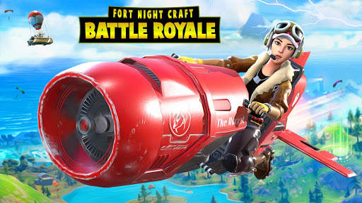 Fort Night Craft Survival Battle Royale Shooting screenshot 1