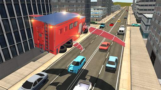 Fire Truck Flying Car screenshot 4