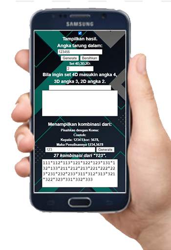 Aplikasi Togel Online screenshot 3