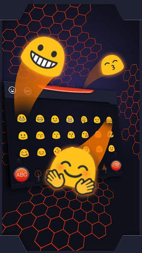 Black Technology Keyboard Theme screenshot 3