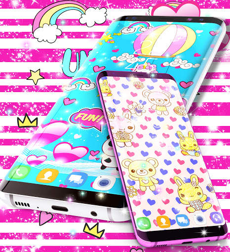 Kawaii live wallpaper screenshot 4