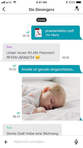 ginlo Privat Messenger screenshot 3