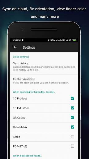 Pemindaikode batang screenshot 5