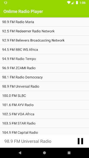 Onlime Radio Player screenshot 2