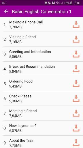 Learn English TFlat - Permainan Kosakata screenshot 10