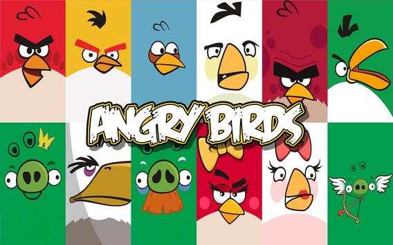 Angry red bird Wallpaper HD स्क्रीनशॉट 4