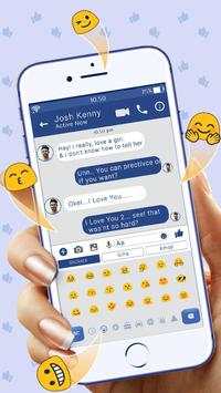 Keyboard Theme for Face Of Book screenshot 3