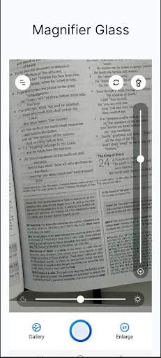Smart Magnifier and flashlight screenshot 1