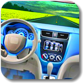 3D Racing Car icon