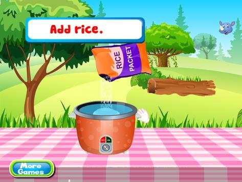 Sushi fish cooking games screenshot 2