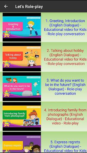 English For Kid Conversation скриншот 3