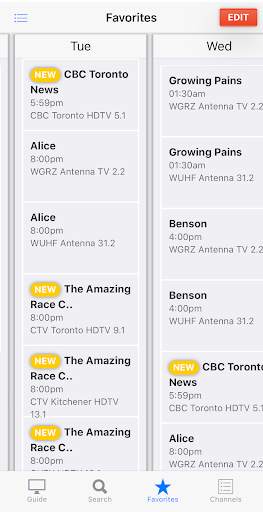TV Listings Guide Canada 3 تصوير الشاشة