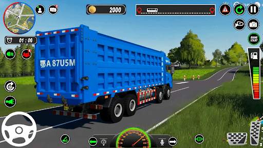 Real Cargo Truck Games 2023 screenshot 5