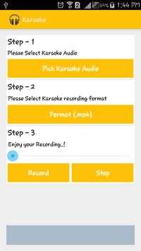Karaoke screenshot 1