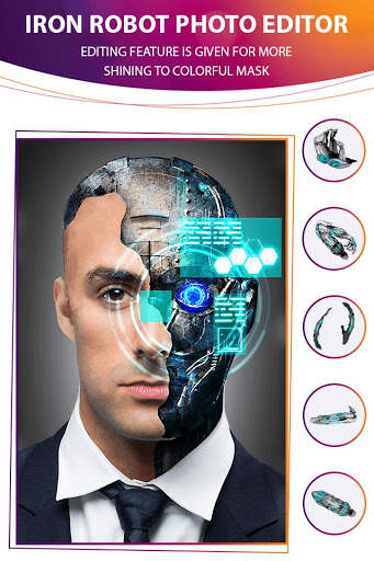 Iron Robot Photo Editor screenshot 1
