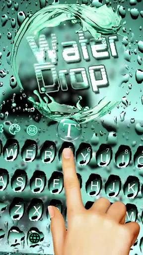 tastiera: goccia d'acqua screenshot 5