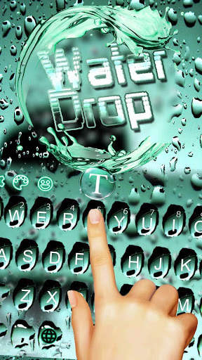 Water Drop Keyboard Theme screenshot 5