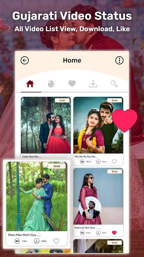 Gujarati Video Status : Gujarati Status 2021 screenshot 2