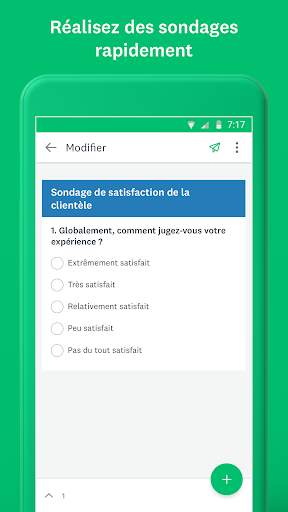 SurveyMonkey screenshot 1