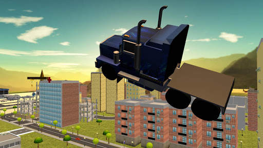 Flying Truck Simulator Extreme screenshot 1