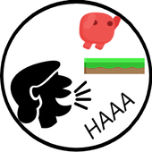Angry boy icon