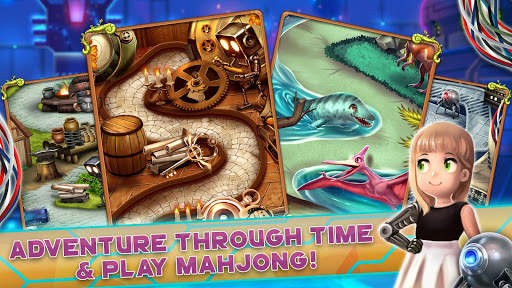 Mahjong New Dimensions - Time Travel Adventure screenshot 6