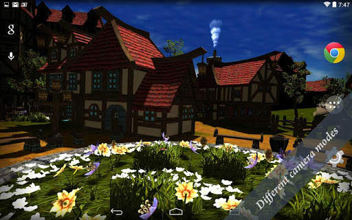 Cartoon Village 3D Live Wallpaper Lite screenshot 6