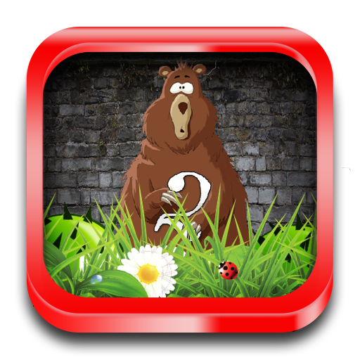 Vụng về con gấu chạy 2 icon