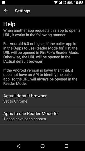Reader launcher for FireFox screenshot 2