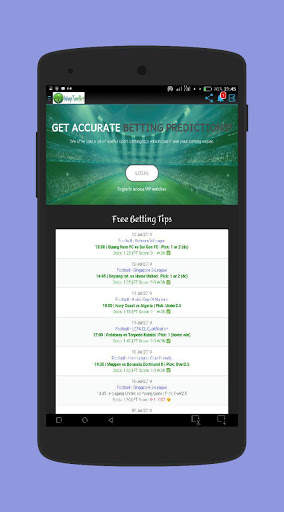 WapTanBet: Free Betting Tips screenshot 2