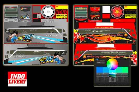 Livery SHD BUSSID Skin screenshot 5