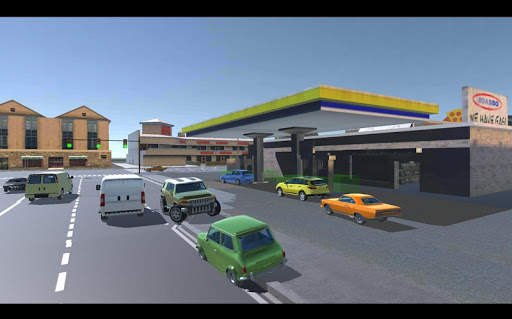 Mad Taxi Simulator Racing 2018 screenshot 3