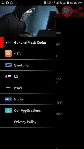 Mobile Hack Codes screenshot 4