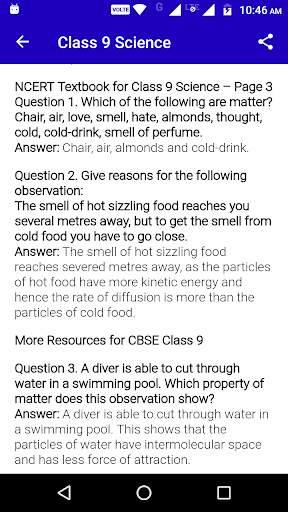 9th Science NCERT Solution screenshot 2