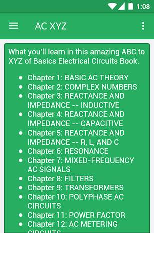 AC Electrical Engineering XYZ screenshot 1