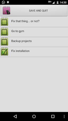 To Do List Mini Widget स्क्रीनशॉट 3