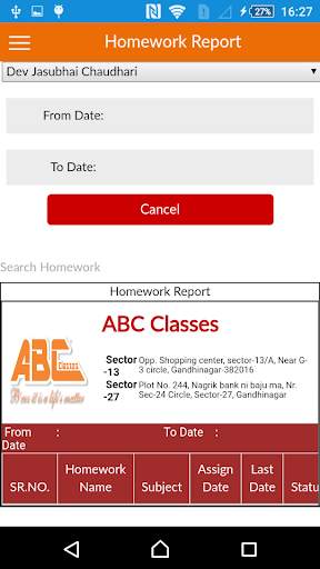 Parent's App | ABC Classes screenshot 5