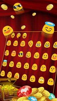 Gold Chest Keyboard Theme screenshot 2