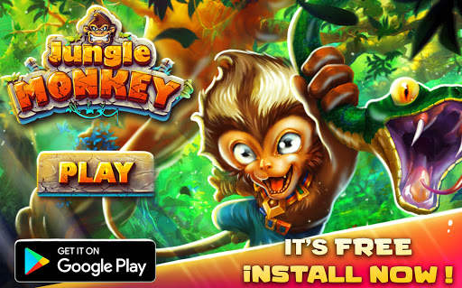 Jungle Monkey Run Adventure Game Forest Run screenshot 6