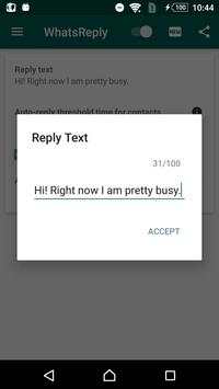 Auto-reply for WhatsApp screenshot 3
