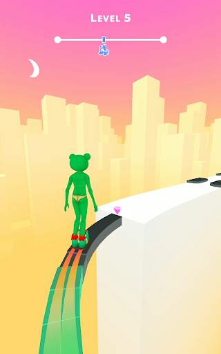 Sky Roller: Rainbow Skating screenshot 13