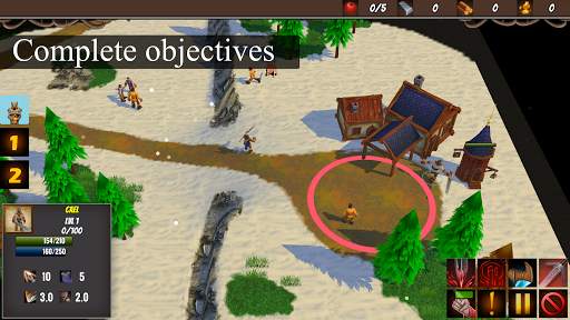 Caldren - RTS army warfare strategy game offline screenshot 3