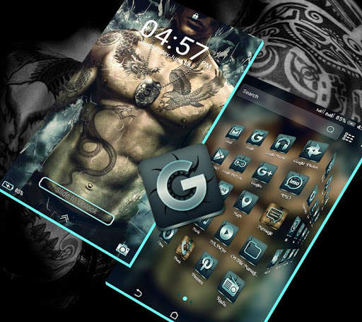 Tattoo Launcher Theme screenshot 6